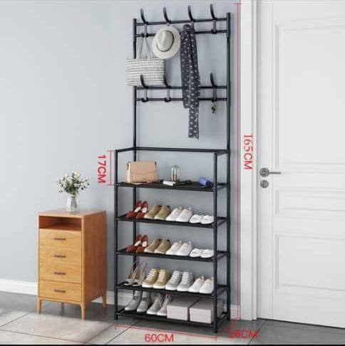 Bag and shoe rack