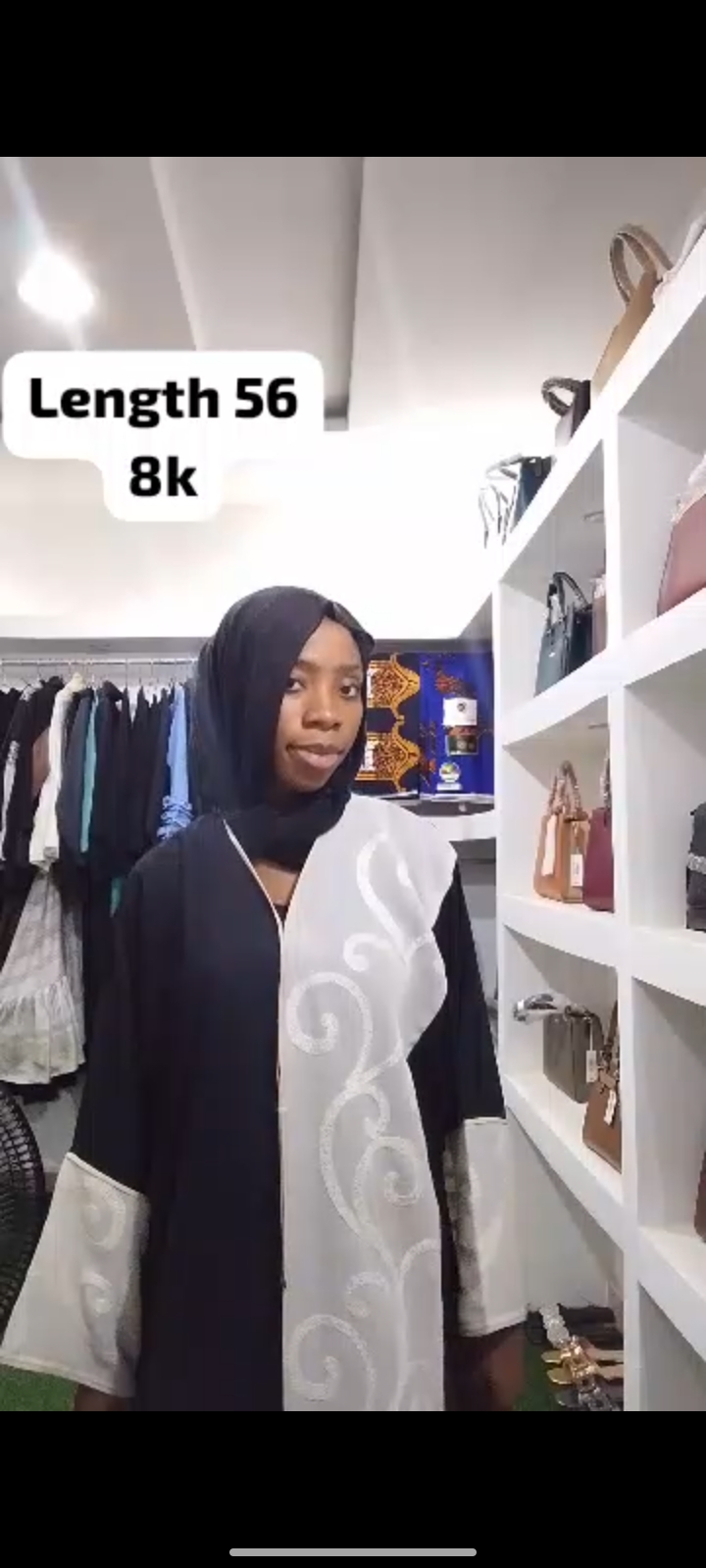 Luxury thrift Abaya
