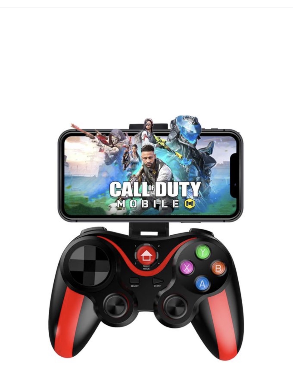 X3 Wireless Bluetooth Game Controller with Phone Holder for Android, iPhone, PC, Tablet & TV Box