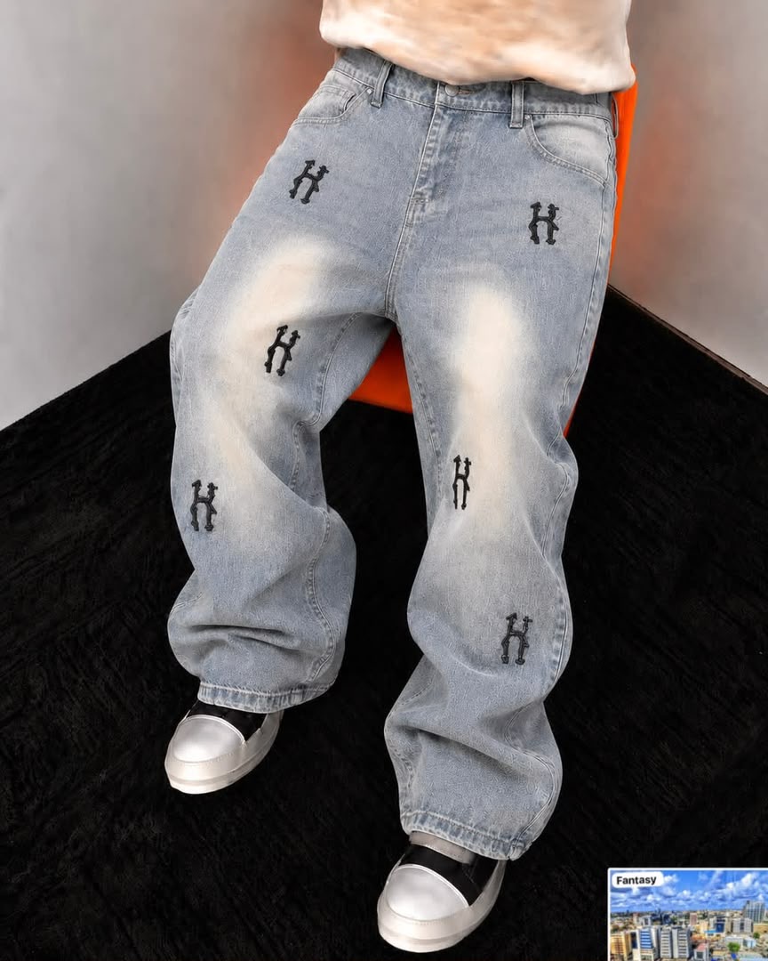 Classic Men’s Jeans Trousers – Premium Quality Denim