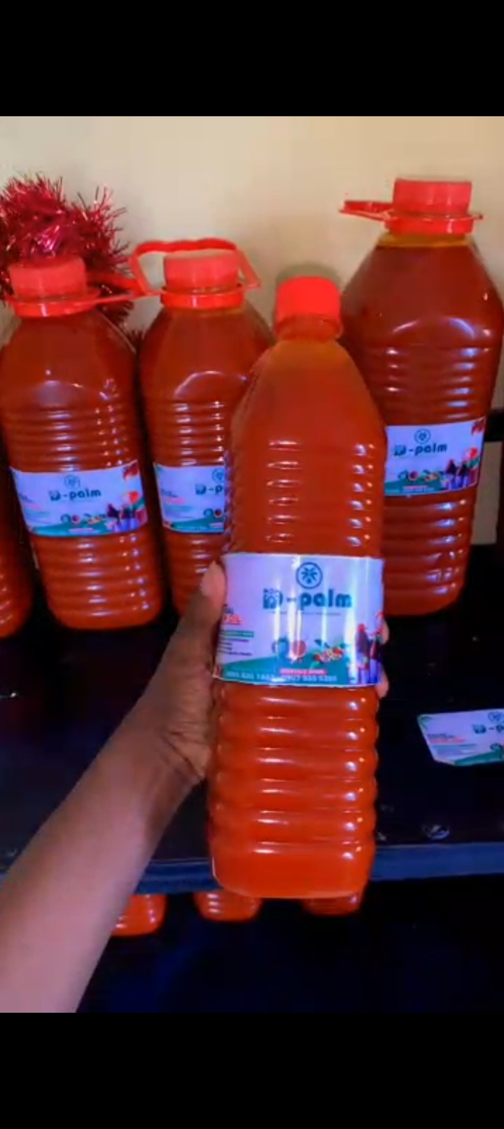 1 LITER PURE PALM OIL